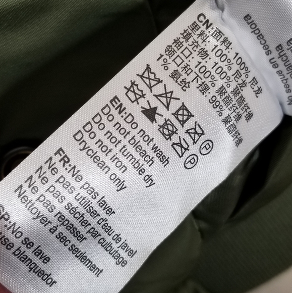 Alpha Industries MA-1 Reversible Bomber Jacket, Women's Size Large - Picture 7 of 9